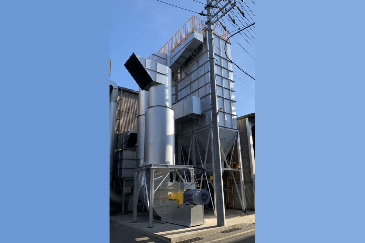 トラフト|砂処理集塵設備・1100㎥/min